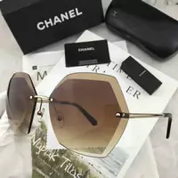 lunette de soleil chanel pas cher hexagonal brown,lunette chanel polarise6